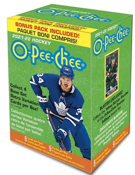 2021-2022 Upper Deck O-Pee-Chee Blaster Box