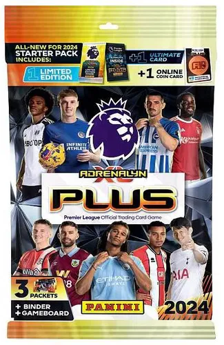 Startovací sada PREMIER LEAGUE PLUS Adrenalyn XL 2024 – PANINI