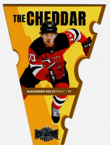 ALEXANDER HOLTZ 21-22 Metal Universe The Cheddar – 2021-22 – Upper Deck – Insert