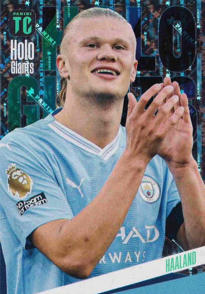 Erling Haaland 2024 Panini Top Class Holo Giants – 2023-24 – Insert