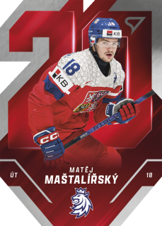 MATĚJ MAŠTALÍŘSKÝ 2025 SportZoo Hokejové Česko TEAM20