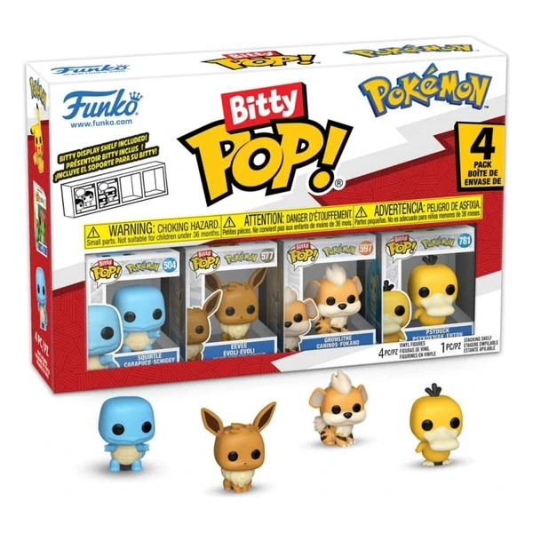 Funko Bitty POP! #504 Pokemon - Squirtle 4-pack