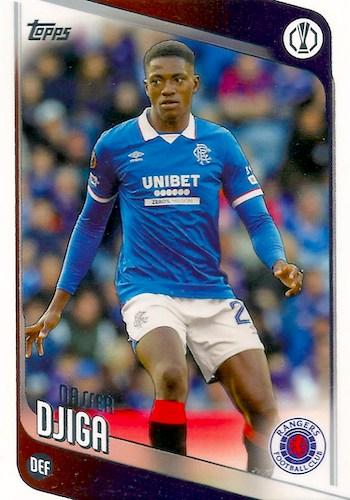 NASSER DJIGA 2025-26 Topps UEFA Club Competitions
