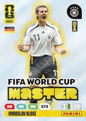MIROSLAV KLOSE 2026 Panini Adrenalyn XL FIFA World Cup MASTER