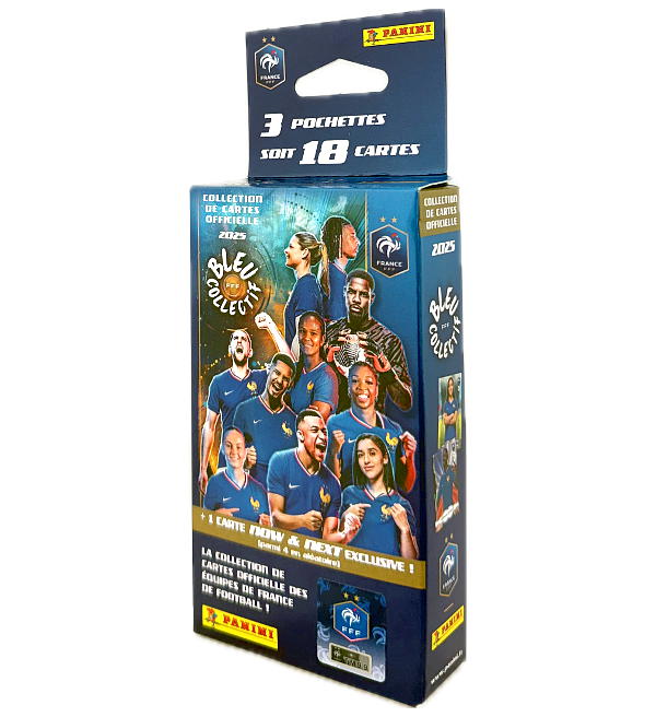 Panini FFF Bleu Collectif 2025 - Blister