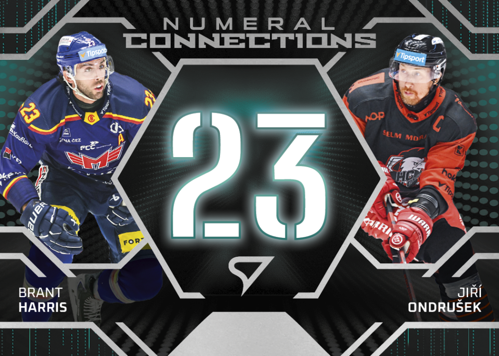 HARRIS – ONDRUŠEK SportZoo 2025-26 II.serie Numeral Connections – Insert