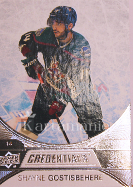 SHAYNE GOSTISBEHERE 21-22 UD Credentials