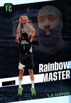 JAMES HARDEN 2023-24 Panini Top Class NBA Rainbow Master
