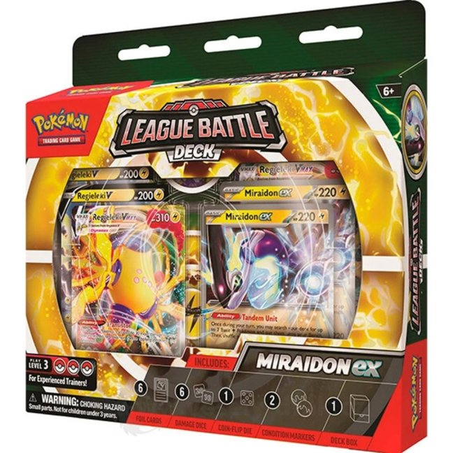 Pokémon TCG Miraidon ex League Battle Deck