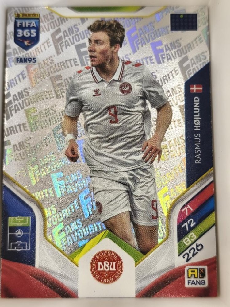 RASMUS HOJLUND FIFA 2026 Adrenalyn XL Fan Silver