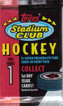 1993-94 Topps Stadium Club S1 balíček