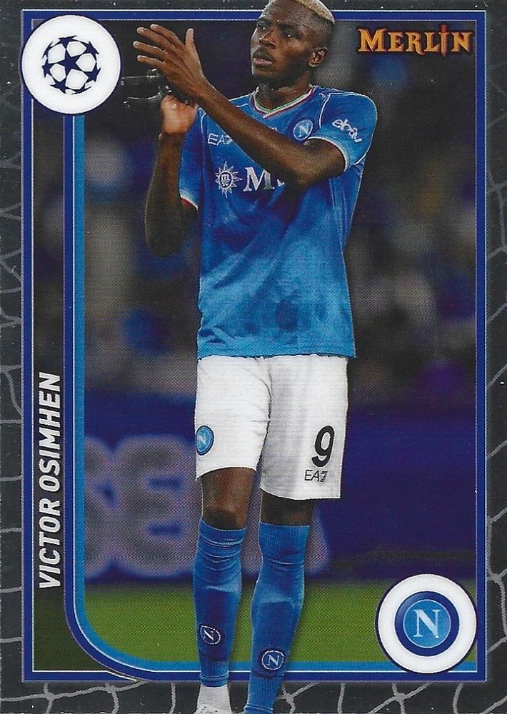 VICTOR OSIMHEN 2023-24 Topps Merlin UEFA Club Competitions