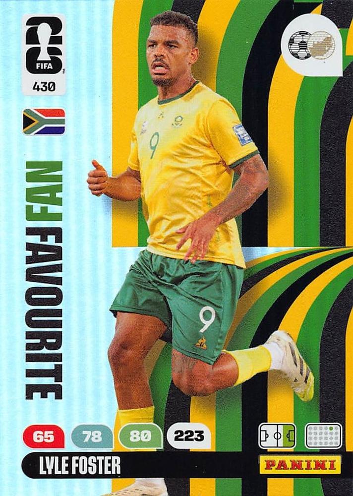 LYLE FOSTER 2026 Panini FIFA World Cup