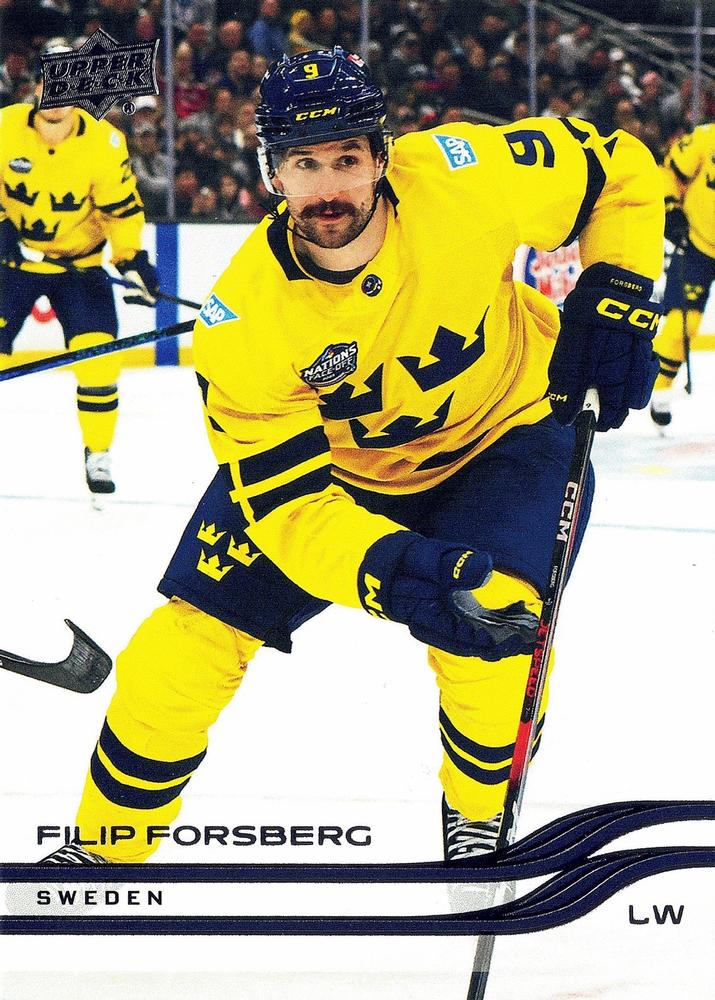 FILIP FORSBERG TEAM SWEDEN 2025-26 Upper Deck Extended