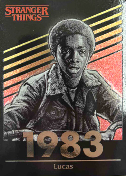 This is your Story STRANGER THINGS - Lucas 1983 FOIL – PANINI