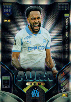 PIERRE-EMERICK AUBAMEYANG PANINI FIFA 365 Adrenalyn XL 2026 AURA