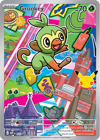 Grookey 052 Promo