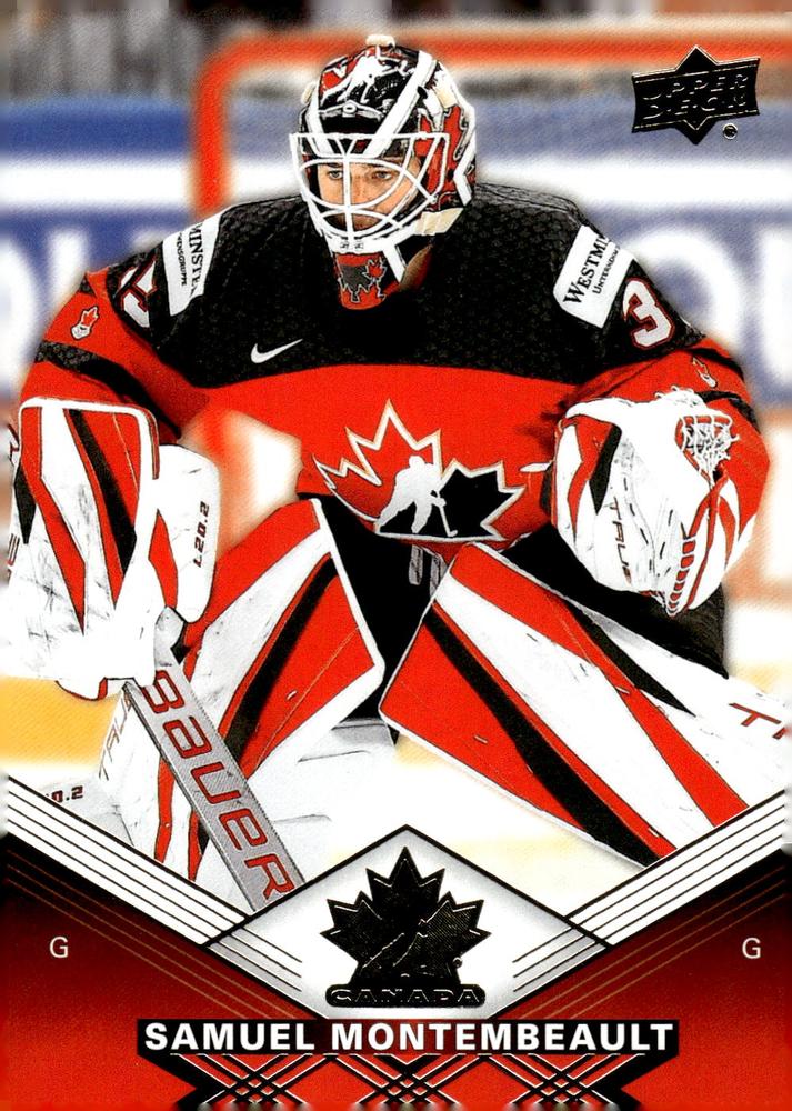 Samuel Montembeault 2025-26 Tim Hortons Team Canada