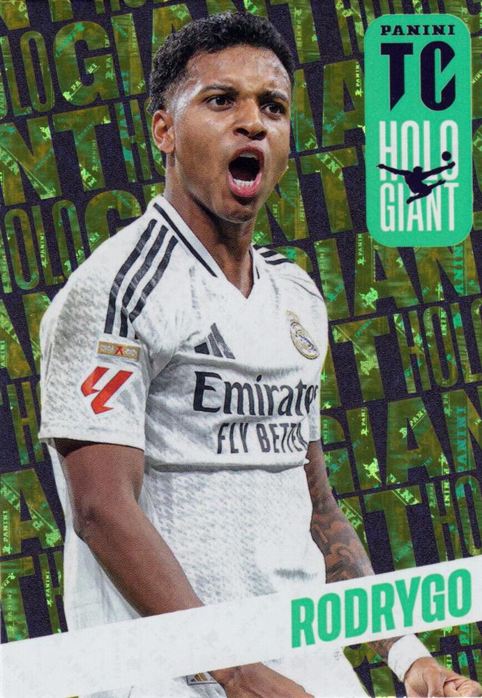 Rodrygo 2025 Panini Top Class Holo Giants
