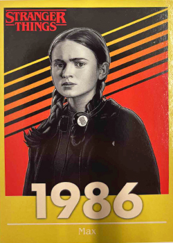 This is your Story STRANGER THINGS - Max 1986 GOLD