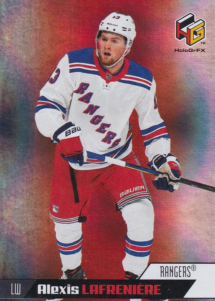 ALEXIS LAFRENIERE 2021-22 Upper Deck Credentials - Star of the Night Rookies – 2020-21 – Insert