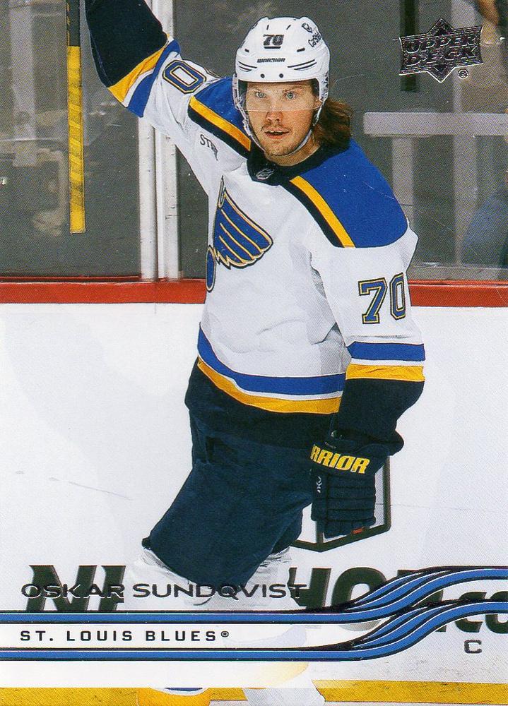 Oskar Sundqvist 2025-26 Upper Deck