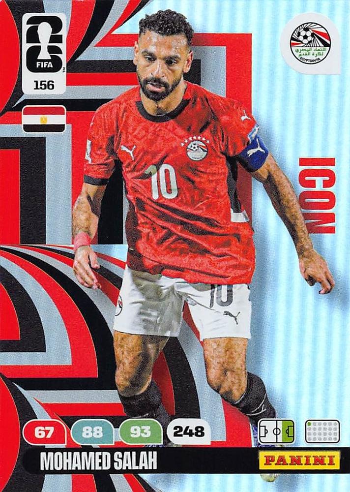 MOHAMED SALAH 2026 Panini FIFA World Cup