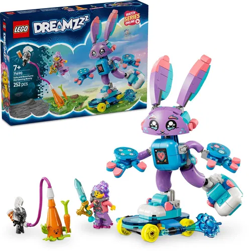 LEGO® DREAMZzz™ 71490 Izzie a herní králíček Bunchurro