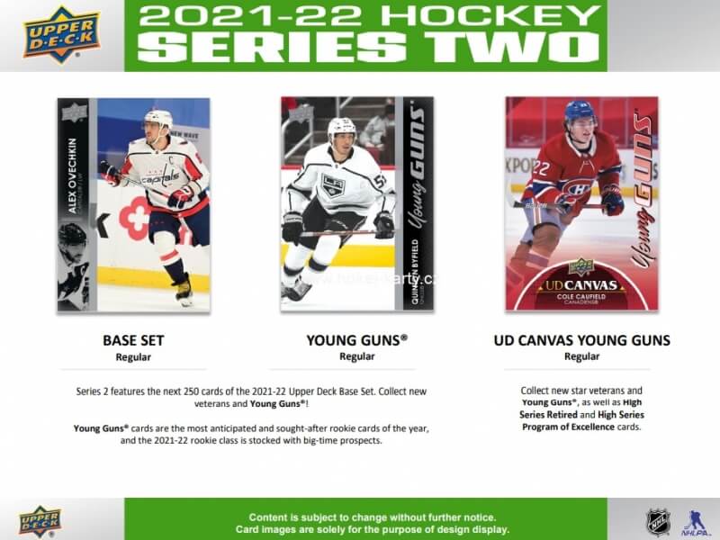 2021-22 Upper Deck Series 2 Hockey Blaster Box