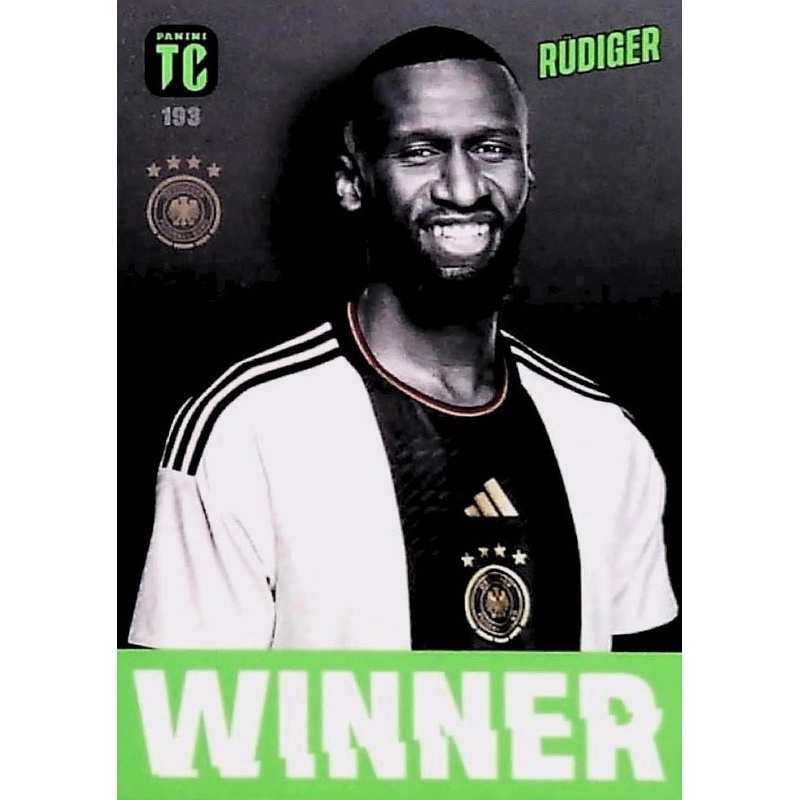 Antonio Rüdiger 2024 Panini Top Class Winner