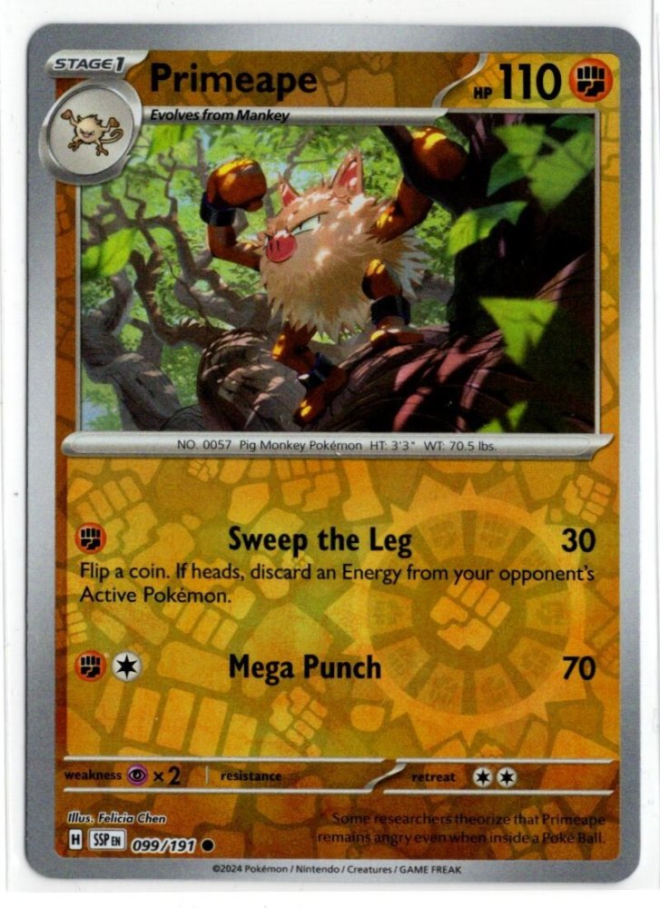 Primeape 099/191 Surging Sparks