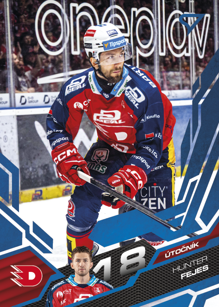 HUNTER FEJES SportZoo ELH 2025/26 Play Off Azzure Blue