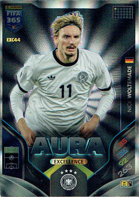 NICK WOLTEMADE PANINI FIFA 365 Adrenalyn XL 2026 AURA