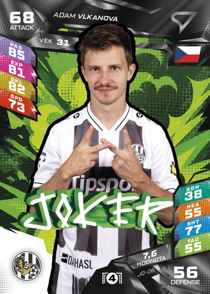 ADAM VLKANOVA Chance Liga 2026/27 Duel JOKER