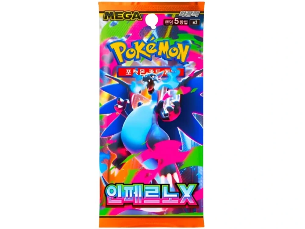Pokémon TCG MEGA Inferno X Booster – Korejský