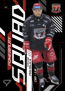 TOMÁŠ PAVELKA 24-25 SportZoo Série2 Tipsport ELH Powerplay Squad