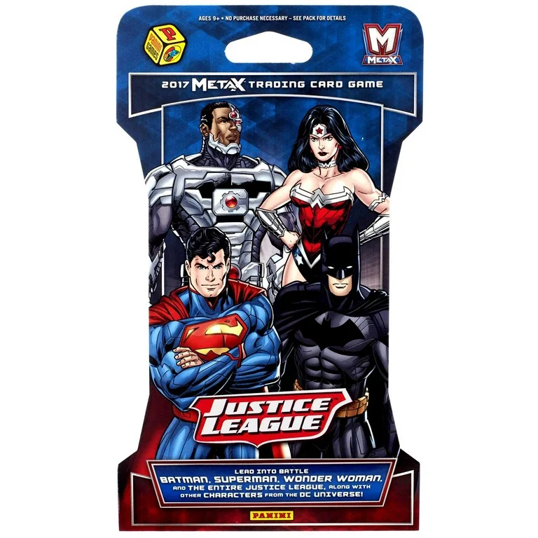 Panini 2017 MetaX DC JUSTICE LEAGUE booster pack