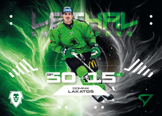 DOMINIK LAKATOŠ SportZoo 2025-26 I.serie Lethal Cannoneers