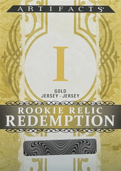 Artifacts Rookie Relic Redemption I Gold Jersey GAVIN McKENNA