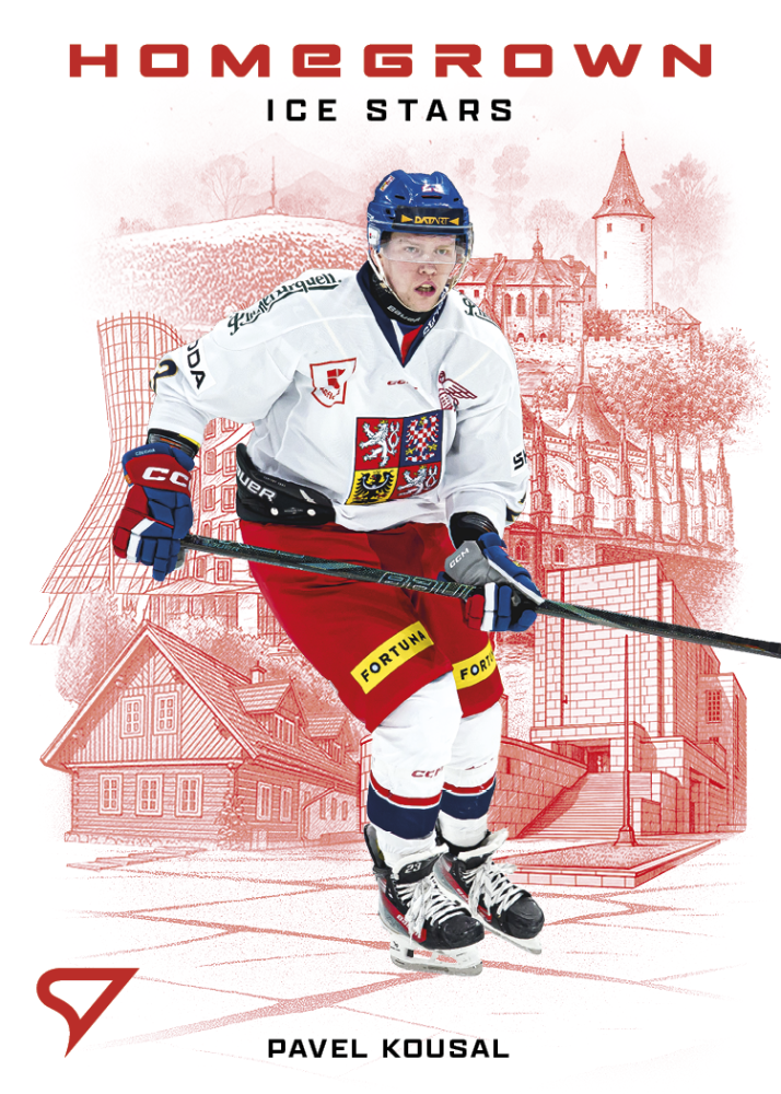 PAVEL KOUSAL 2026 Hokejové Česko SportZoo HOMEGROWN ICE STARS