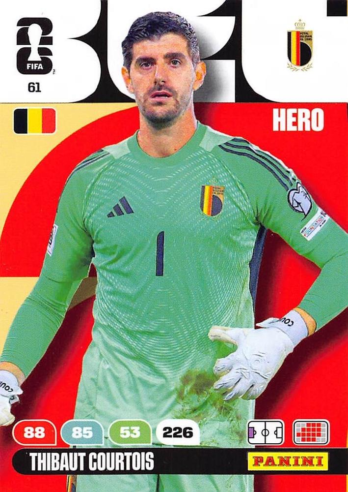 THIBAUT COURTOIS 2026 Panini FIFA World Cup