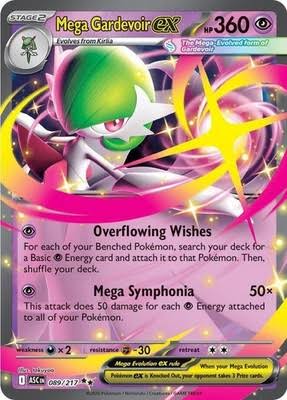 Mega Gardevoir ex 089/217 Ascended Heroes – Nintendo