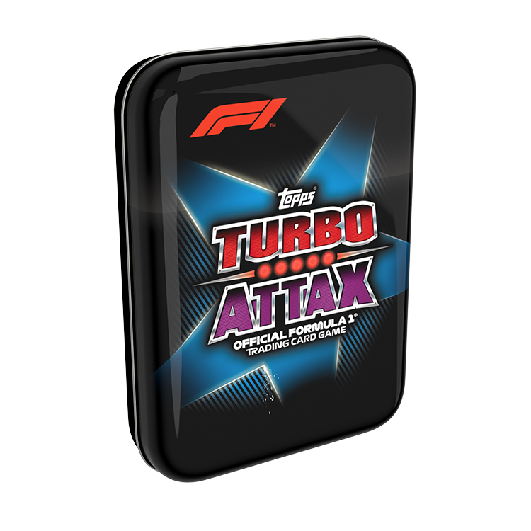 2022 Topps Turbo Attax Formule 1 Mini Tin Blue