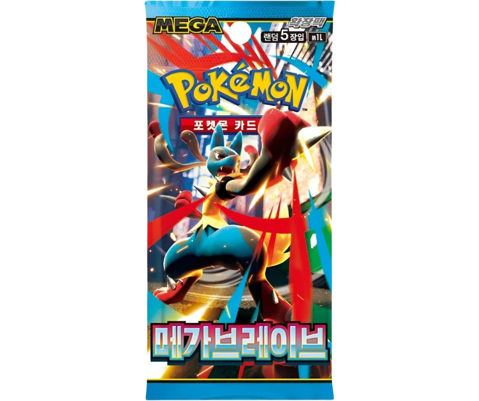 Pokémon TCG: Mega Brave Booster (Korean) – Nintendo