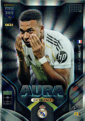 KYLIAN MBAPPÉ PANINI FIFA 365 Adrenalyn XL 2026 AURA – 2025-26 – Insert