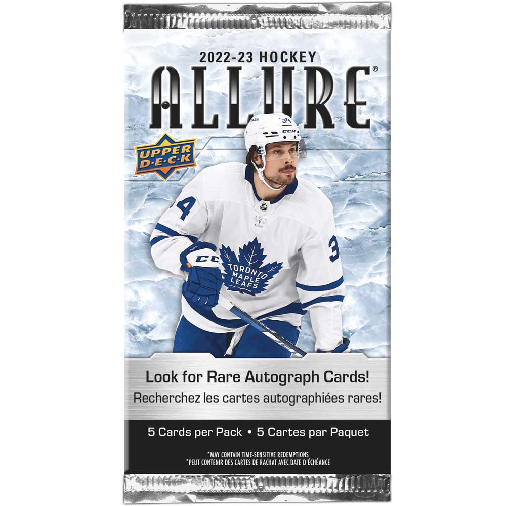 2022-23 Upper Deck Allure Blaster Balíček – balení
