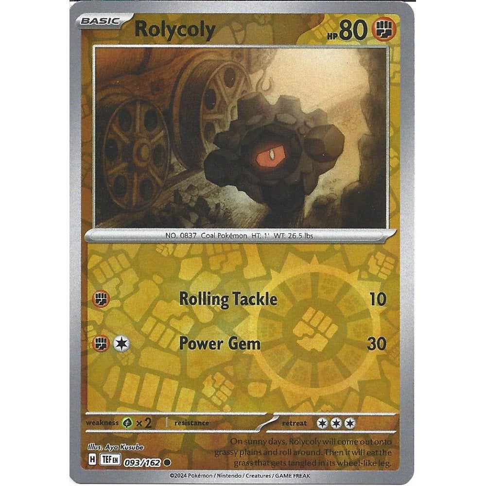 Rolycoly 093/162 Temporal Forces