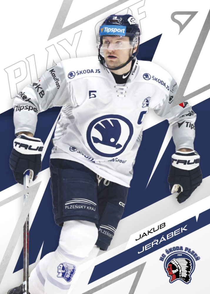 JAKUB JEŘÁBEK SportZoo ELH 2025/26 Play Off Base Set – Insert