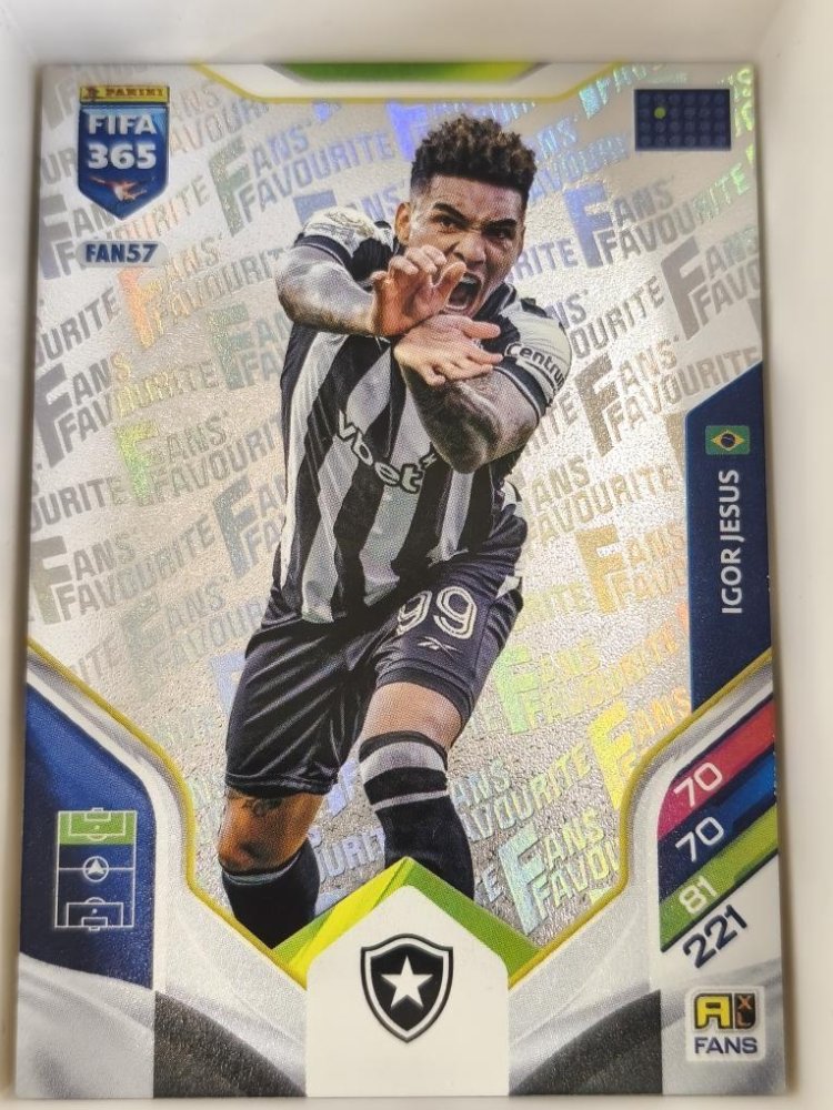 IGOR JESUS FIFA 2026 Adrenalyn XL Fan Silver