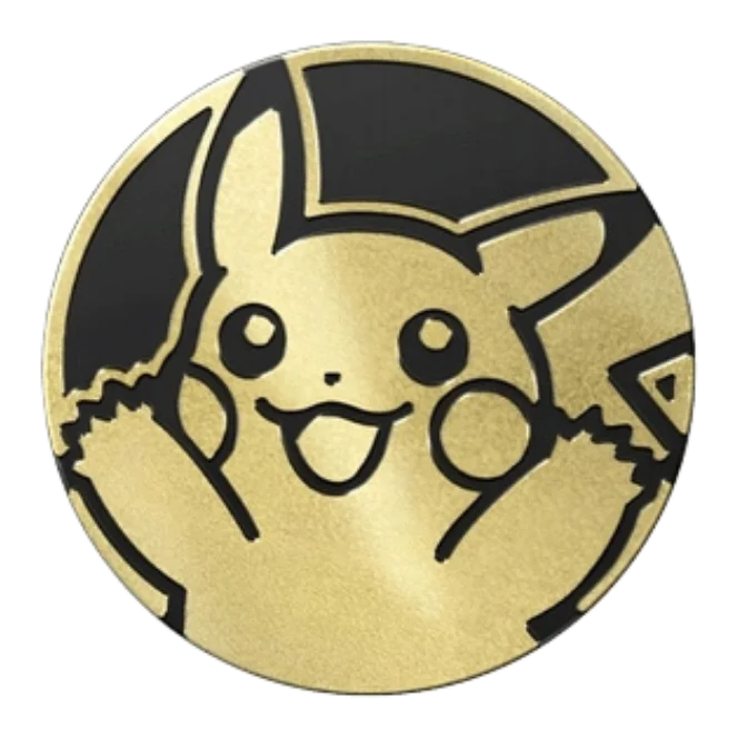 Pokémon Coin - mince s motivem Pokémona Pikachu
